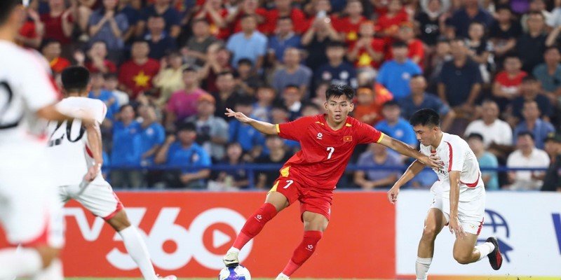 Việt Nam thua đậm Triều Tiên